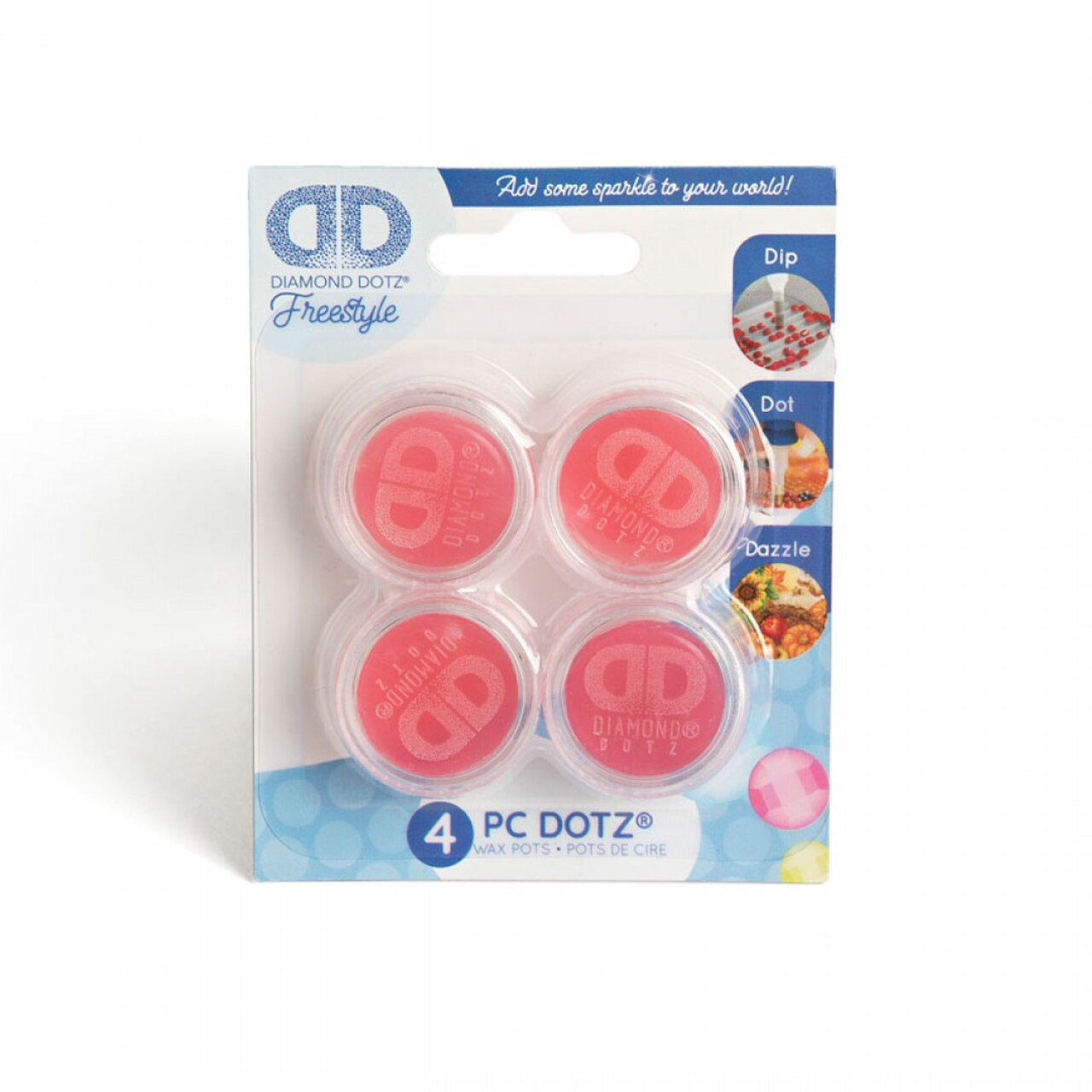 Diamond Dotz Accessories Bulk Pack Wax Pots - Diamond Art Supplies, Painting Wax & Glue, Accessories for Diamond Painting, Craft Kits, and Art Projects